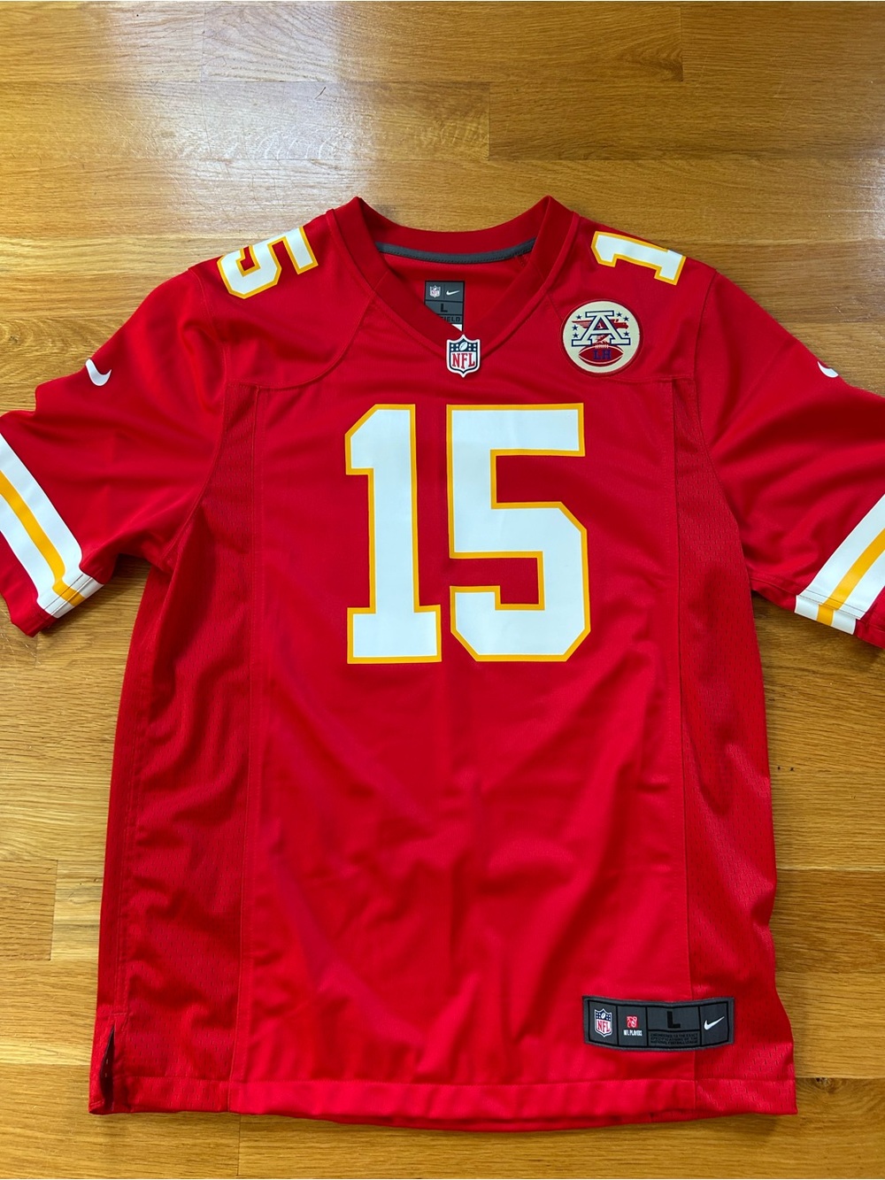 Patrick Mahomes Kansas City Chiefs Nike Game Jersey -Size L